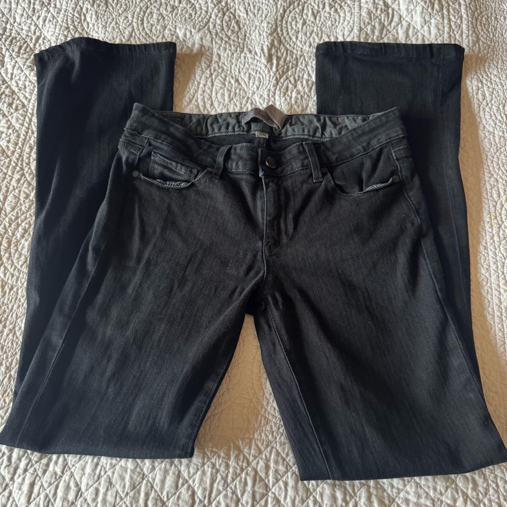 PAIGE Charcoal Denim Jeans - Lou Lou